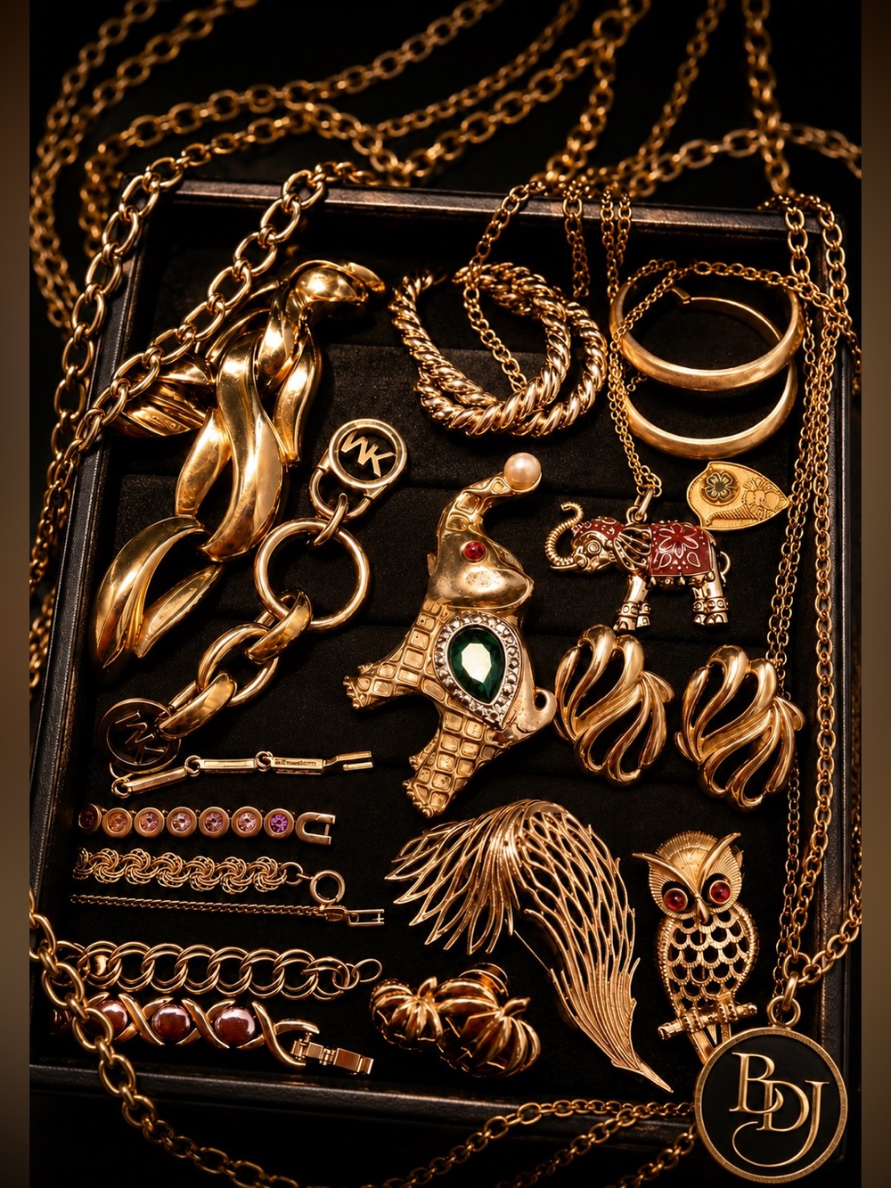 4 LB Jewelry Lot | Mostly Wearable Repair Craft Mix | Reseller Treasure Finds